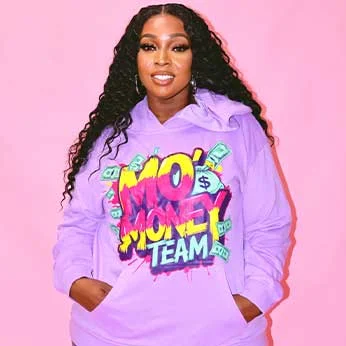 Mo’Money Team Purple MultiColor Hoodie